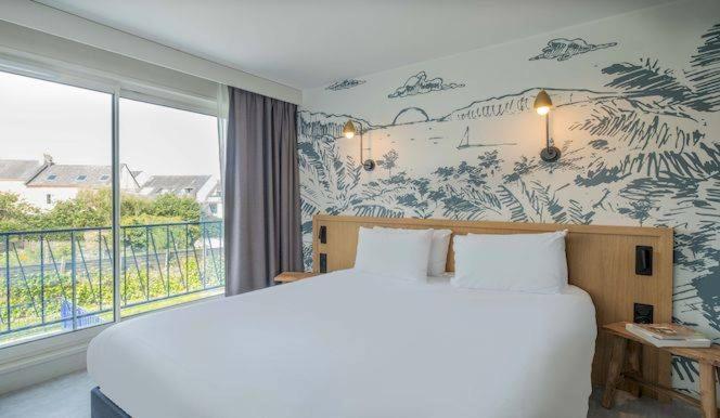 Hotel L'Escale Marine, The Originals Relais Crozon Esterno foto